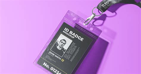 Id Badge Mockup, Product Mockups ft. empty & white - Envato