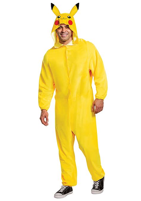 Pokémon Pikachu Classic Costume for Adults