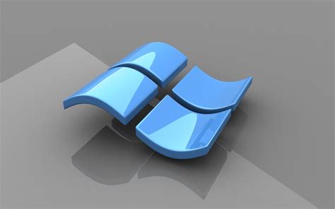 Microsoft Windows Logo Glossy Texture Wallpaper (1920x1200)