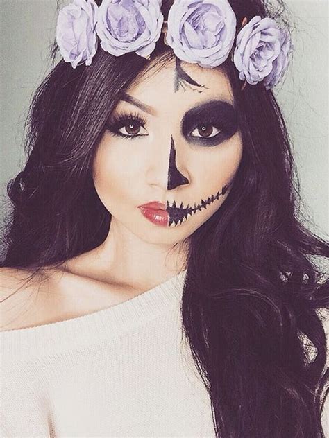 11 Easy DIY Halloween Makeup Ideas - What's Good? | Halloween makeup sugar skull, Halloween ...