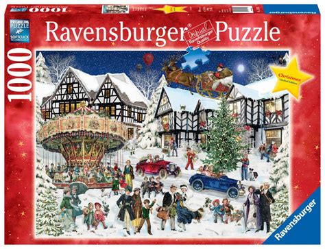 SNOWY VILLAGE 1000 PIECE JIGSAW PUZZLE - RAVENSBURGER