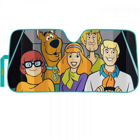 Scooby Doo 821458 Scooby Doo Mystery Machine View Accordion Car Sunshade, 1 - Fry’s Food Stores