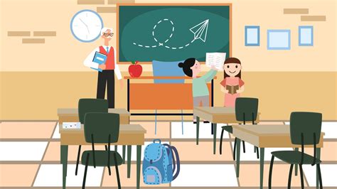 Classroom Cartoon Background Hd ~ Cartoon Classroom Wallpapers | Bodewasude