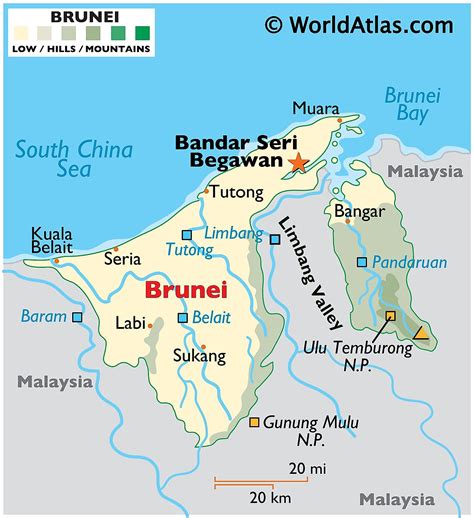 Brunei Darussalam Maps & Facts - World Atlas