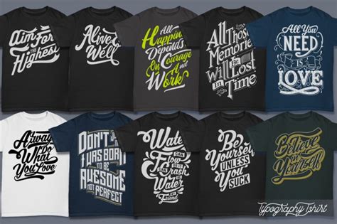 Typography Tshirt Designs Bundle | ubicaciondepersonas.cdmx.gob.mx