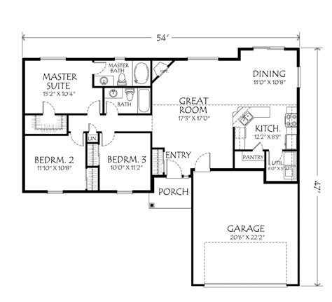 26 Small 3 Bedroom House Plans With Single Garage Most Valued – New Home Floor Plans