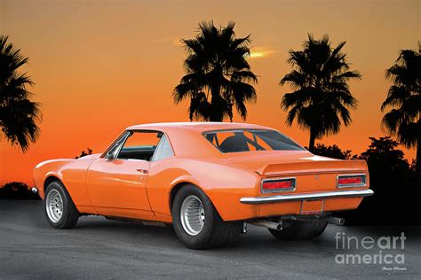 1967 Chevrolet Camaro 'Pro Street' Photograph by Dave Koontz - Fine Art America