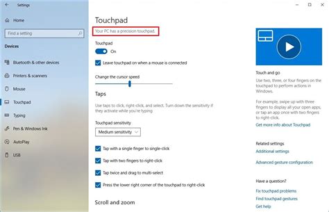 How to customize 'Precision Touchpad' settings on Windows 10 | Windows Central