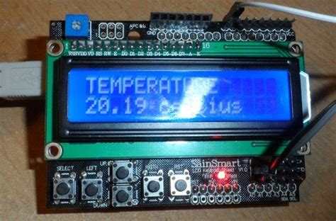 Arduino DS18B20 and LCD display – Get micros