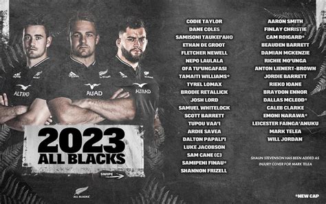 All Blacks Players 2024 - Edie Nettie