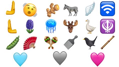 iOS 16.4 Beta Adds New Emoji Like Donkey, Jellyfish, Pink Heart, Hyacinth, Ginger, Goose ...