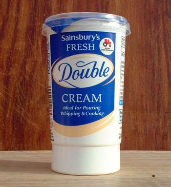 Double Cream - CooksInfo