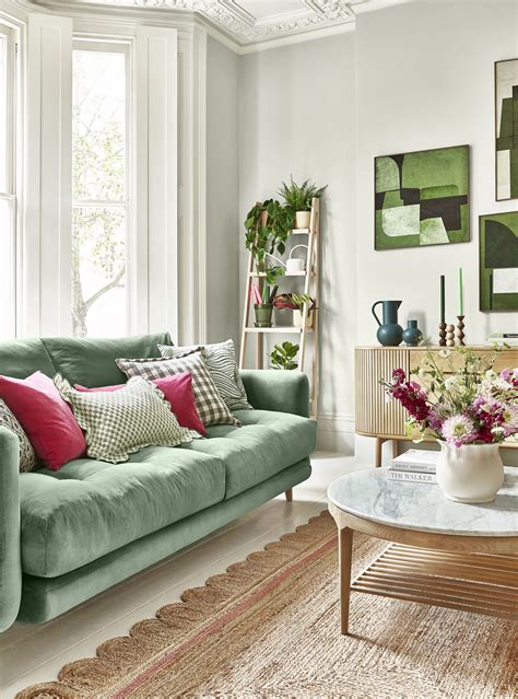 Olive Green Sofa Living Room Ideas | Baci Living Room