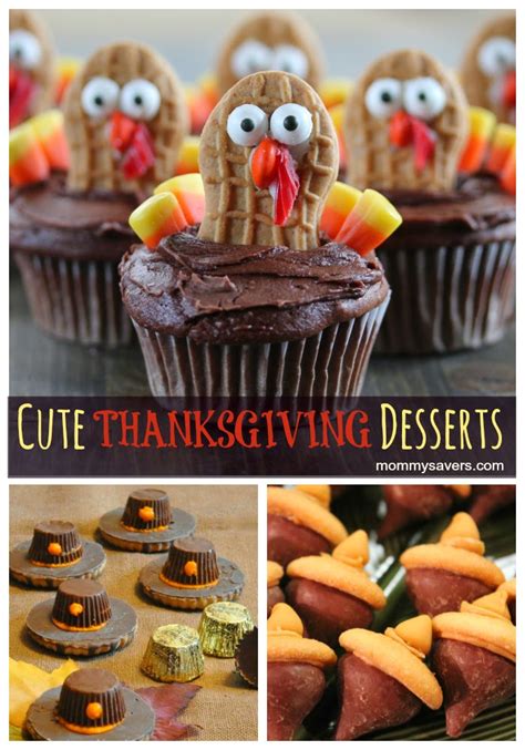 Cute Thanksgiving Desserts - Handy DIY