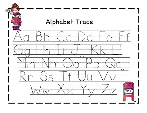 Letter Tracing Sheets Printable | Activity Shelter | Alphabet worksheets free, Letter worksheets ...