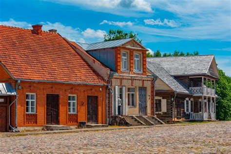 The Ethnographic Open-Air Museum of Lithuania in Kaunas Stock Photo - Image of culture, square ...