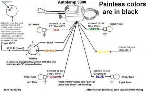 550 Flasher Wiring Diagram - Trusted Wiring Diagram Online - Universal Turn Signal Wiring ...