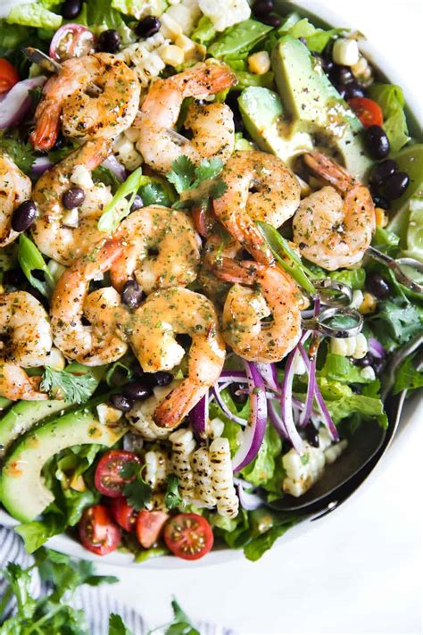 Grilled Shrimp Salad | The Recipe Critic