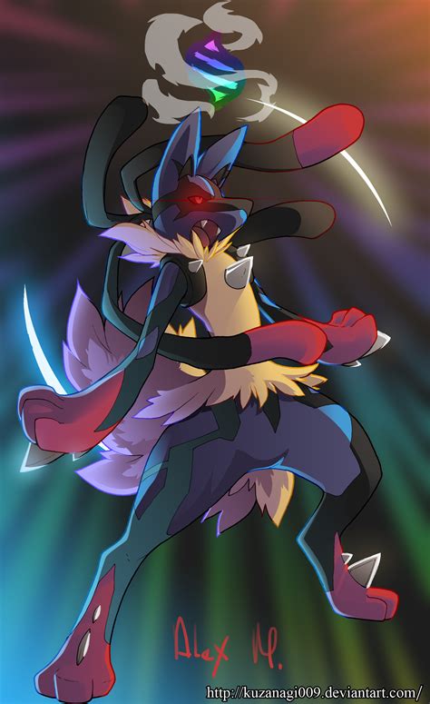 Mega Lucario by KUZANAGI009 on DeviantArt