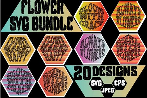 Flower SVG Bundle Bundle · Creative Fabrica