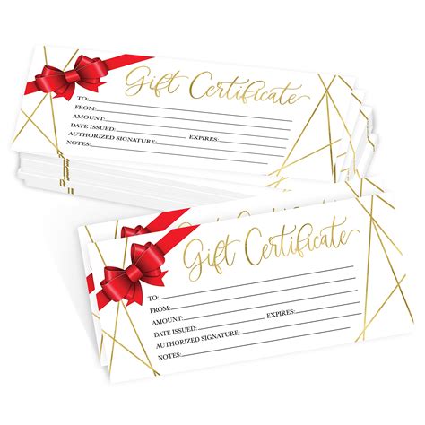 Holiday Gift Certificate Template