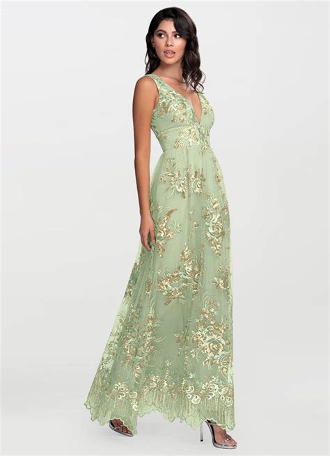 Blush Mark Romantic Adventure Dusty Sage Embroidery Maxi Dress Dresses | Azazie Tulle Maxi Dress ...