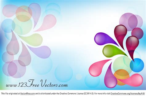 Abstract Colorful Background Vector Image