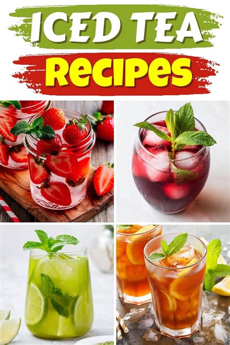 25 Refreshing Iced Tea Recipes for Summer - Insanely Good