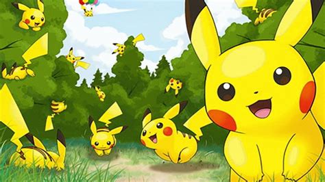 Pikachu In Trees Background HD Pikachu Wallpapers | HD Wallpapers | ID #64018