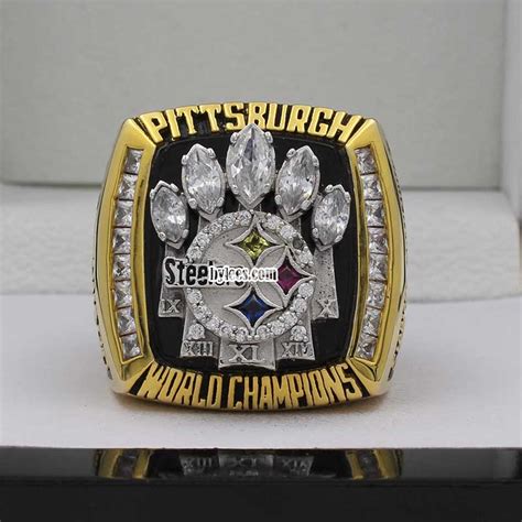 2005 Super Bowl XL Pittsburgh Steelers Championship Ring – Best Championship Rings|Championship ...