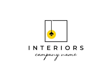 Premium Vector | Interior logo design inspiration symbol vector template