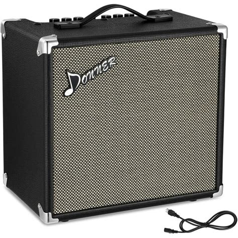 Donner Bass Guitar Amp 30W Electric Bass Combo Amplifier DBA-30 with ...