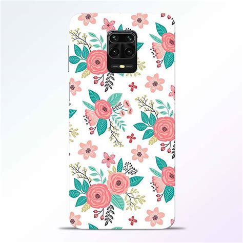 Buy Antique Floral Redmi Note 9 Pro Back Cover Online In India