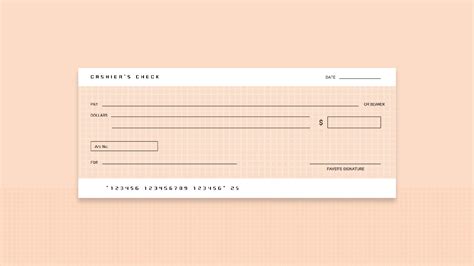 Editable Blank Check Template