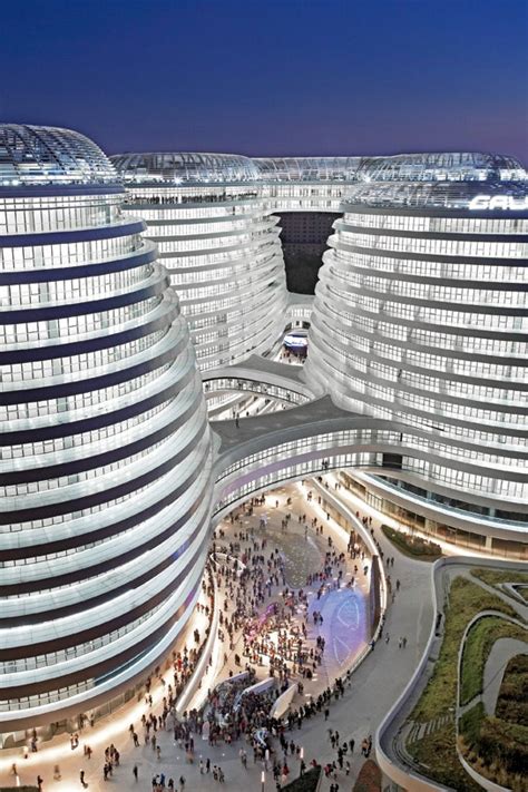 Zaha Hadid Designs the Galaxy SOHO Complex in Beijing, China | Architectural Digest