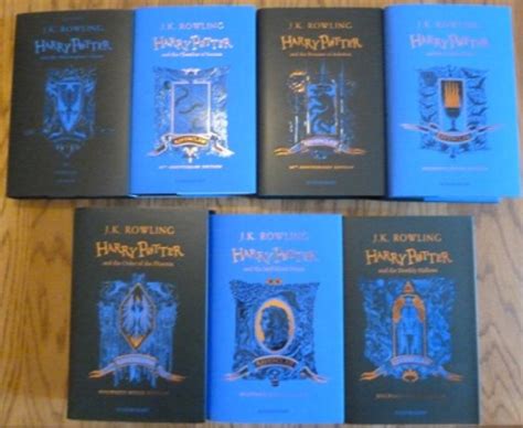 Harry Potter Ravenclaw House Editions- Complete Set (Books 1-7) (Harry Potter House Editions ...