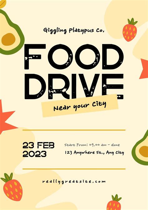 Canned Food Drive Poster Ideas: Eye-Catching Designs to Boost Donations