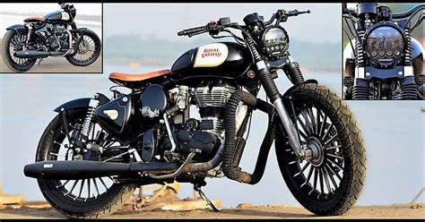 Royal Enfield Classic 350 Modified / Meet the Blitzer: Royal Enfield Classic 350 modified into ...