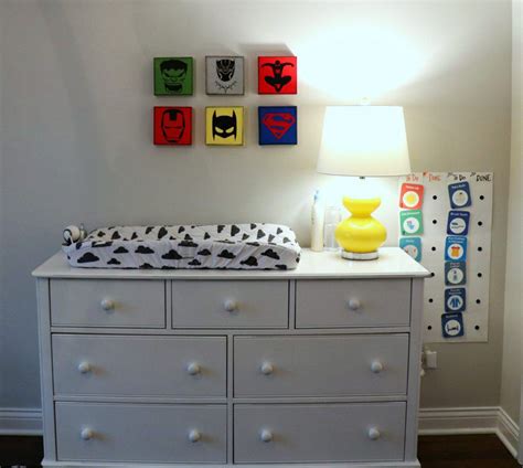 Modern Superhero Themed Room for Toddlers · Urban Mom Tales