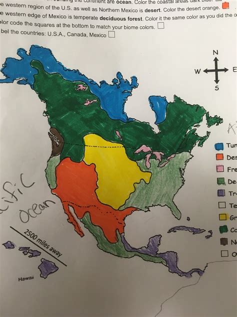 North American Deciduous Forest Map