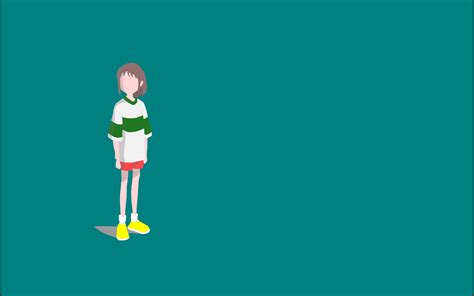 3840x2400 Resolution Chihiro Ogino Minimal Spirited Away Art UHD 4K 3840x2400 Resolution ...