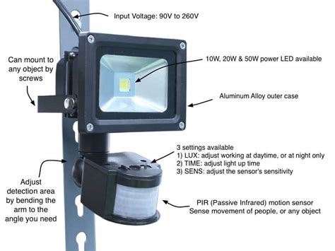 how to adjust motion sensor lights | Decoratingspecial.com