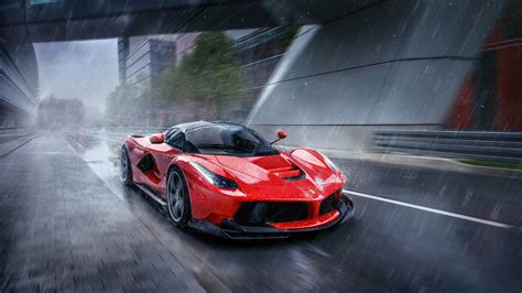 Car Ferrari LaFerrari Red Car Sport Car Supercar 4K HD Cars Wallpapers | HD Wallpapers | ID #62631