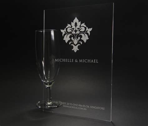 On-line acrylic laser engraving - Acrylic display design production ...