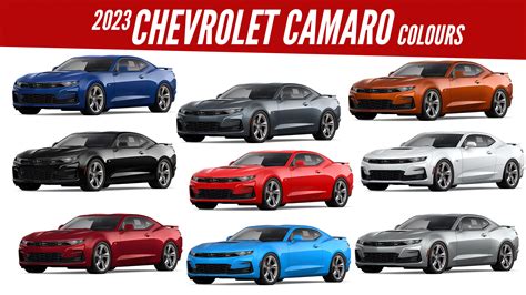 2023 Chevrolet Camaro – All Color Options – Images | AUTOBICS