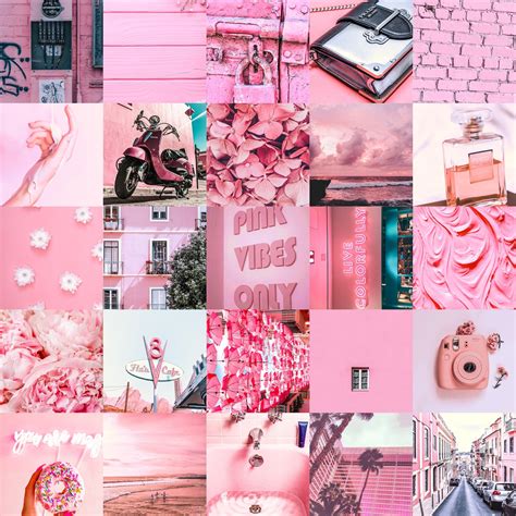 Rosa Rosa Aesthetic Collage Aesthetic Collage Pink Aesthetic Collage | Images and Photos finder