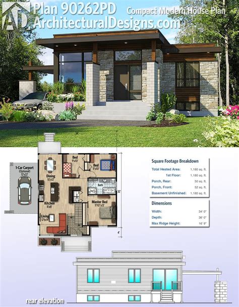 245 best Modern House Plans images on Pinterest