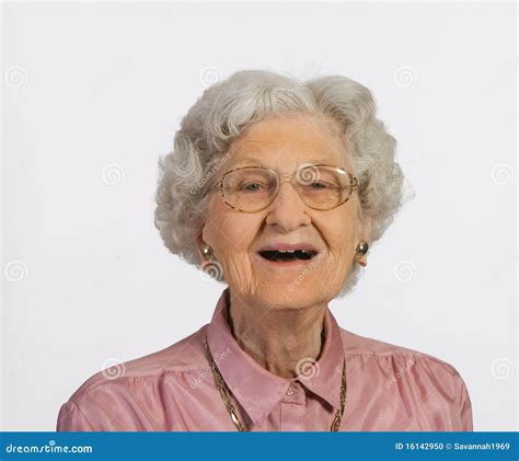 Old Woman Smiling Stock Photo - Image: 16142950