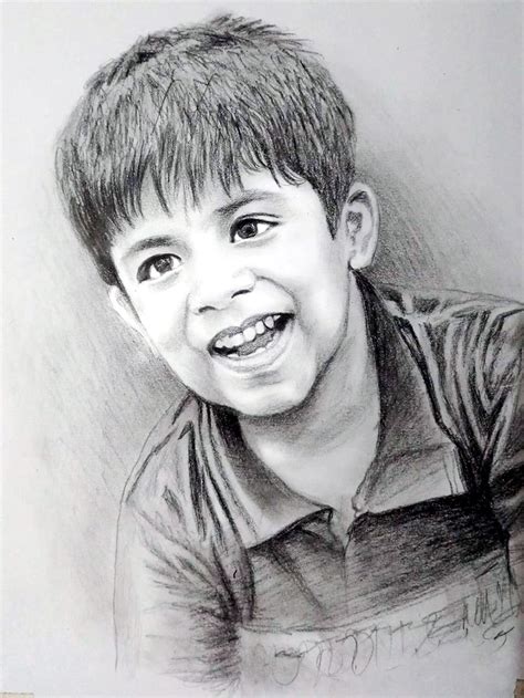 My Magic Gift Pencil Sketch Portrait (18X24). : Amazon.in: Home & Kitchen