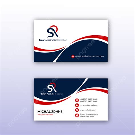 Professional Business Card Design Template Download on Pngtree